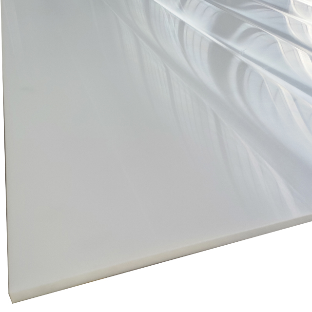 Uv Resistant Plastic Uhmwpe Sheet Natural Color
