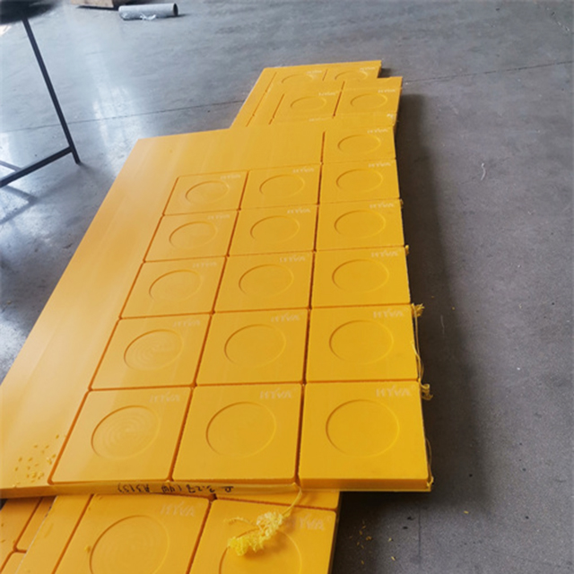  24" X 24" Yellow Outrigger Pad 